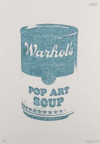 William Blanchard, Biritish Contemporary- Pop Art Soup, 2013...