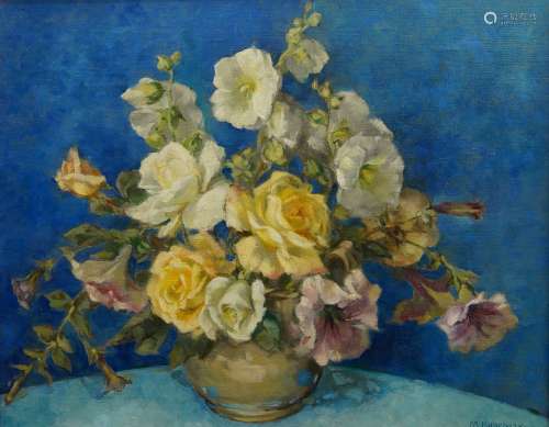 Madeline Pothecary, British, early twentieth century- Roses ...