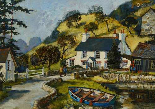 Jeremy King, British b.1933- The Cowlands Creek, near Truro;...