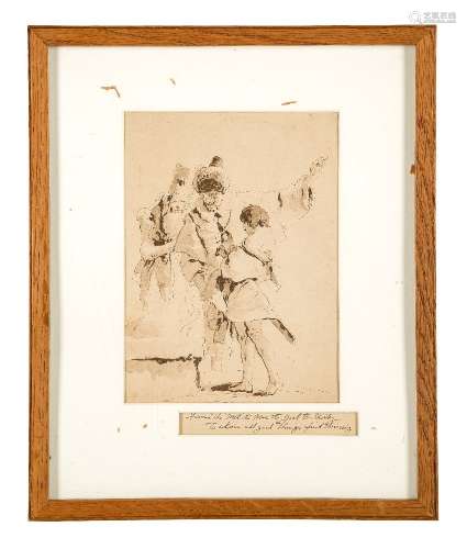 After Giovanni Battista Tiepolo, Italian 1696–1770- Two Stan...