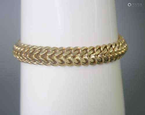 Damenarmband 18 Karat Gelbgold