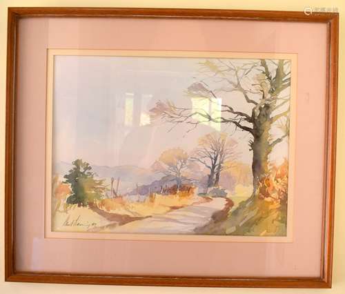 Paul Banning (20th Century) Watercolour, Old Park Lane, Imag...