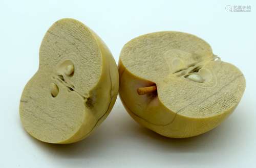 A CHARMING 19TH CENTURY JAPANESE MEIJI PERIOD CARVED IVORY O...