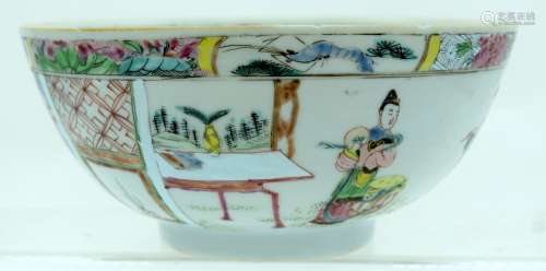 AN EARLY 18TH CHINESE FAMILLE ROSE PORCELAIN BOWL Yongzheng,...