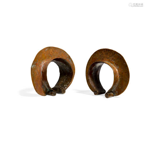 Pair of Ngbaka Torques, Democratic Republic of the Congo