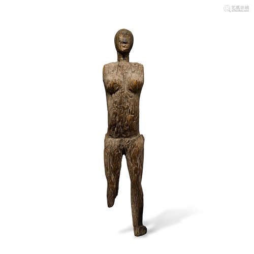 Bongo Commemorative Female Figure, Belanda Subgroup, Sudan