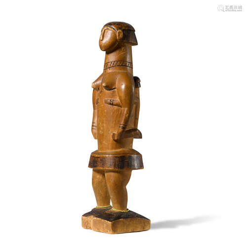 Bidjogo Standing Maternity Figure, Guinea