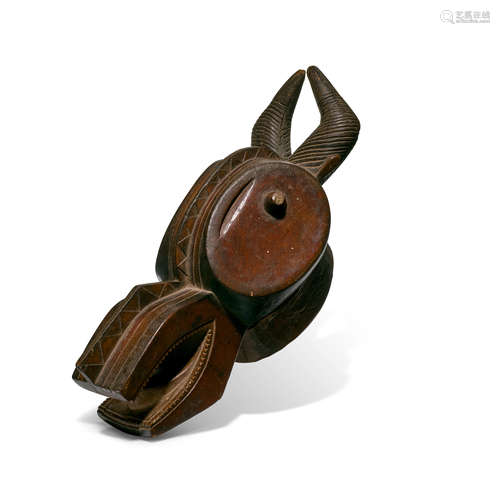 Baule Helmet Mask, Côte d'Ivoire