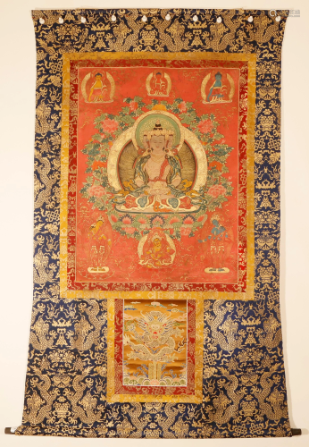 A Tibetan Budhism Thangka