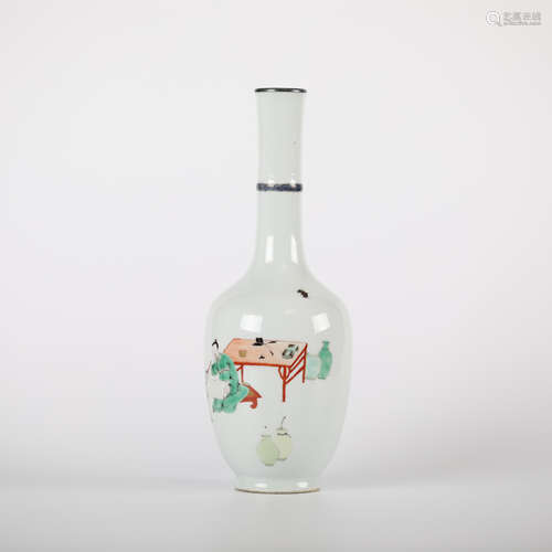 17th, character poetry long neck bottle