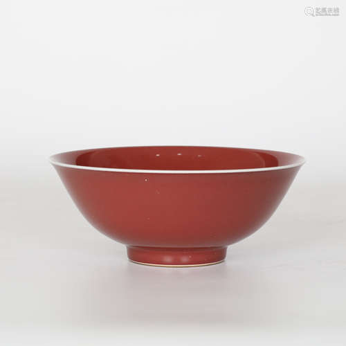 Qing，Cowpea Red Bowl