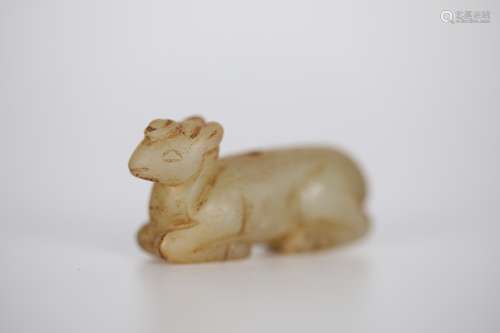 Liao，Hetian jade animal