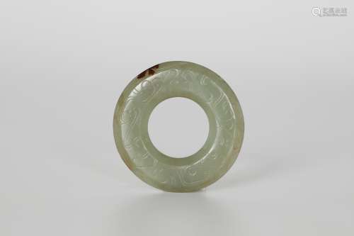 Warring States jade huan