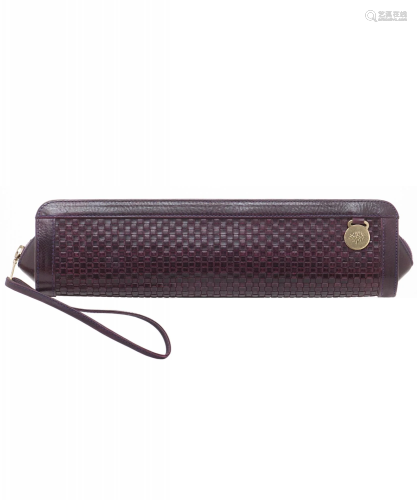 Mulberry Burgundy Leater Umbrella Holder