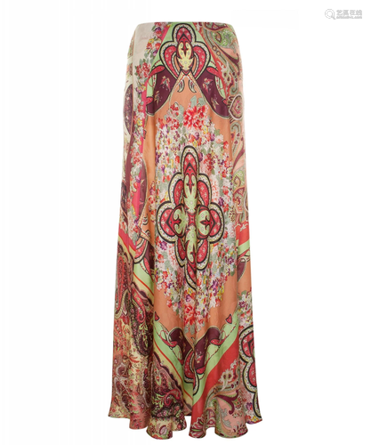 Etro Paisley Jacquard Maxi Skirt