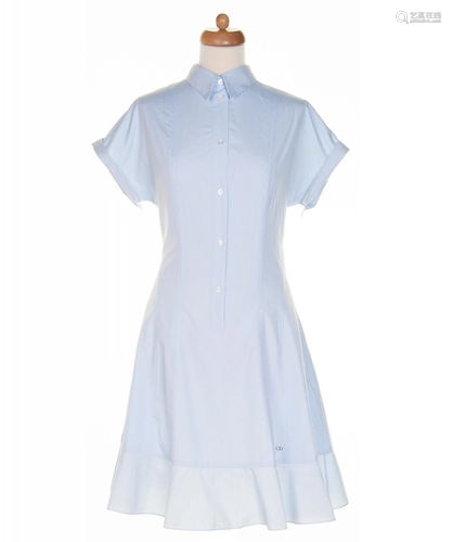 Christian Dior Striped Shirt Dress