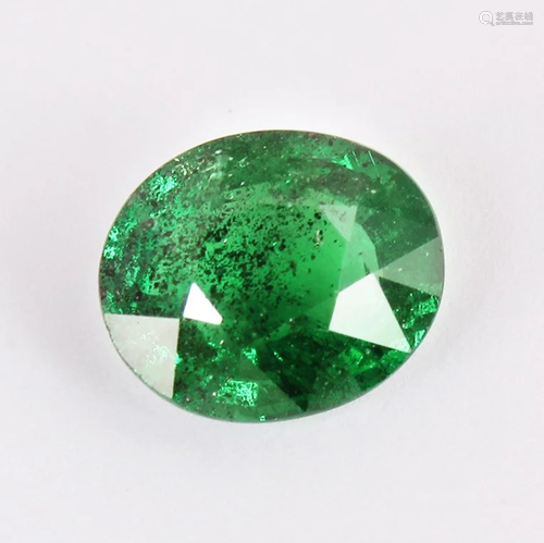 IGI Cert. 2.16 ct. Untreated Tsavorite Garnet - KENYA