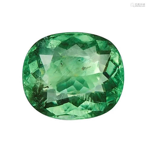 GIA Certified 8.29 ct. Neon Green 