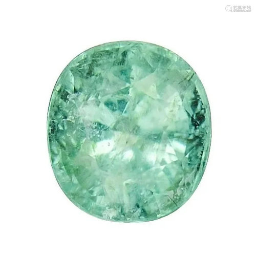 GIA Cert. 2.13 ct. Neon Bluish Green 