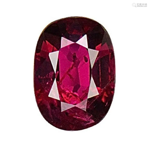 GIA 1.31 ct. Untreated PIGEONS BLOOD Ruby MOZAMBIQUE