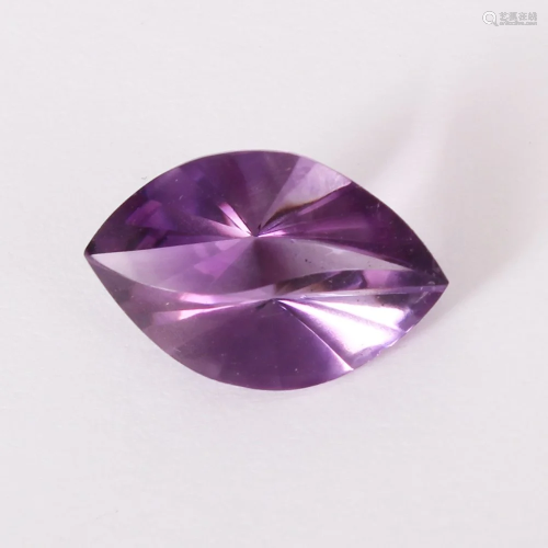 GFCO (SWISS) Cert. 4.28 ct. Purple Amethyst - BRAZIL