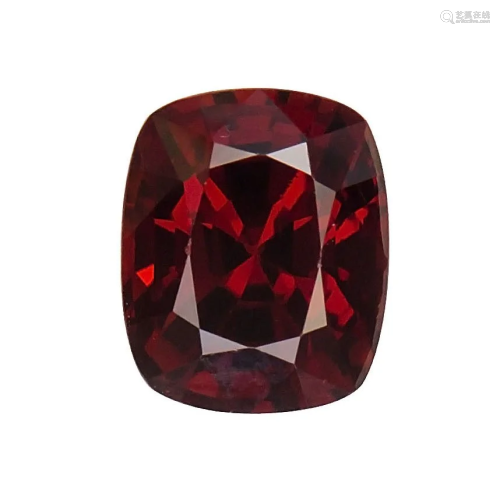 GIA Certified 3.74 ct. Red Spinel - BURMA, MYANMAR