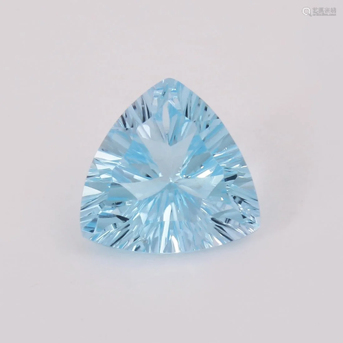 GFCO (SWISS) Certified 6.11 ct. Blue Topaz - BRAZIL