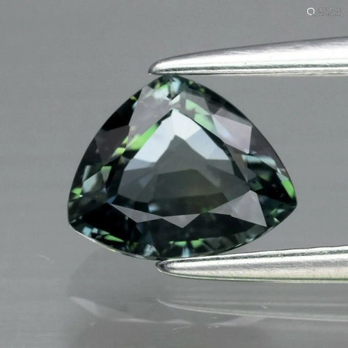 1.06 ct. Unheated Greenish Blue Sapphire - TANZANIA