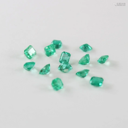 3.65 ct. Emerald Lot - COLOMBIA