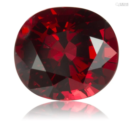 GIA Cert. 11.92 ct. Red Spinel - BURMA, MYANMAR