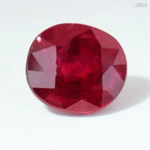 AIGS Certified 1.02 ct. PIGEON'S BLOOD Ruby MOZAMBIQUE