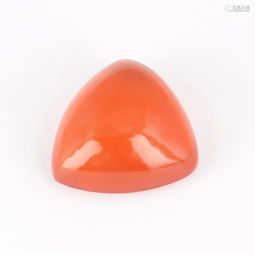 GFCO Cert. 6.14 ct. Vivid Orange 