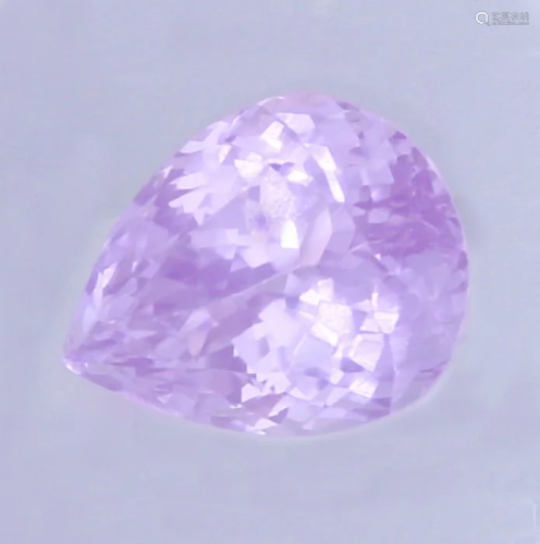 IGI Certified 18.79 ct. Kunzite Purple Pink AFGHANISTAN