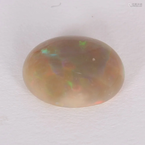 GFCO (Swiss) Certified 2.08 ct. White OPAL - AUSTRALIA