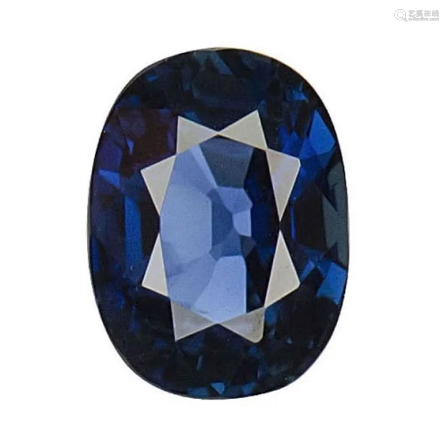 GIA Certified 2.11 ct. ROYAL BLUE Sapphire - BURMA