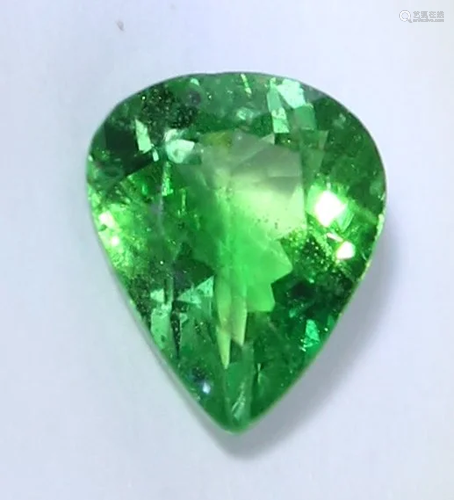 IGI Cert. 0.71 ct. Tsavorite Garnet Untreated - KENYA