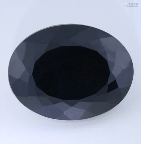 LOTUS Certified Untreated 61.14 ct. Black Spinel BURMA