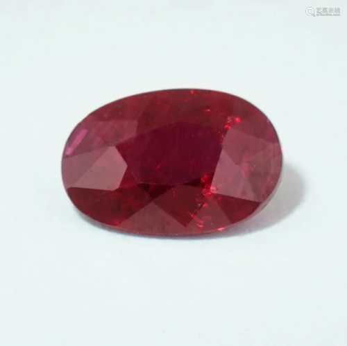 AIGS Certified 1.02ct. PIGEON'S BLOOD Ruby - MOZAMBI…