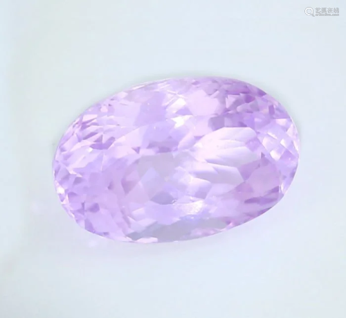 IGI Certified 24.15 ct. Kunzite Purple Pink AFGHANISTAN