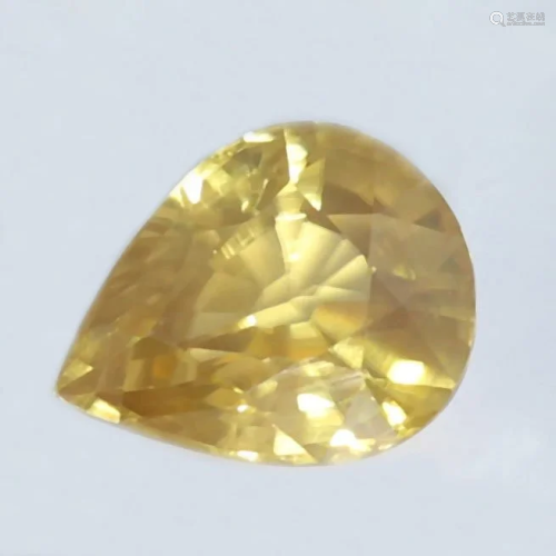 IGI Certified 3.82 ct. Untreated Zircon - CAMBODIA