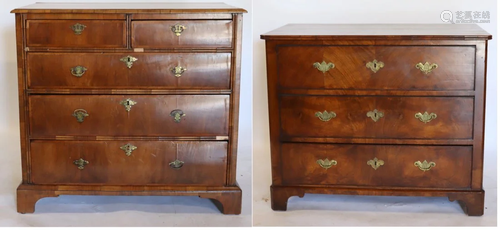 2 x 18th / 19th Century Continental Commodes.