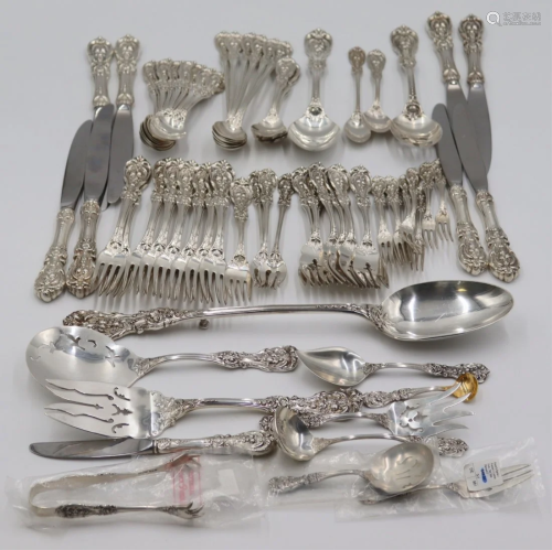 STERLING. Reed & Barton Francis I Flatware Set.