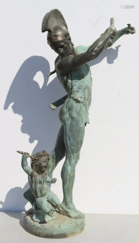 Louis-Léon Cugnot (1835 - 1894) Bronze Sculpture
