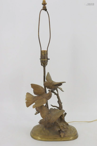 Ferdinand Pautrot (FR 1832 - 1874) Bronze Bird