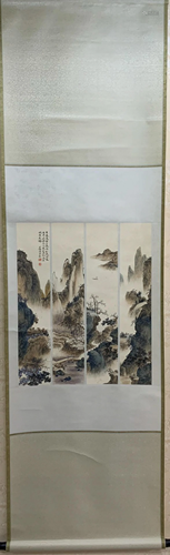 CHEN SHAOMEI LANDSCAPE PATTERN PAINTING