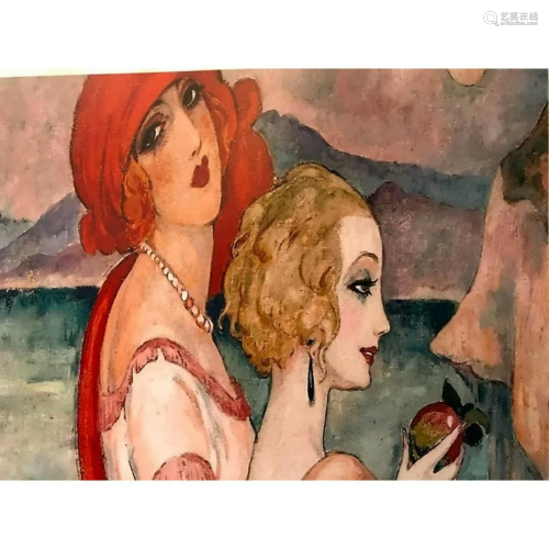 After Gerda Wegener, The Danish Girls Wife,