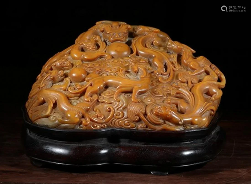 SOAPSTONE CARVED CENSER