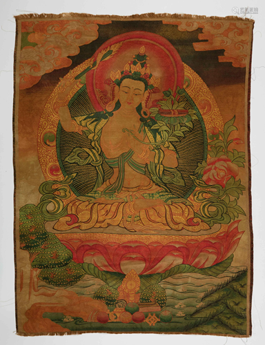 THANGKA IN QING DYNASTY, CHINA