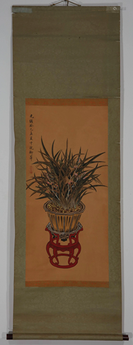 CHINESE QING DYNASTY CALLIGRAPHY AND PAINTING