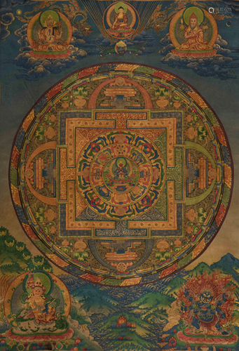 KESI THANGKA IN QING DYNASTY, CHINA